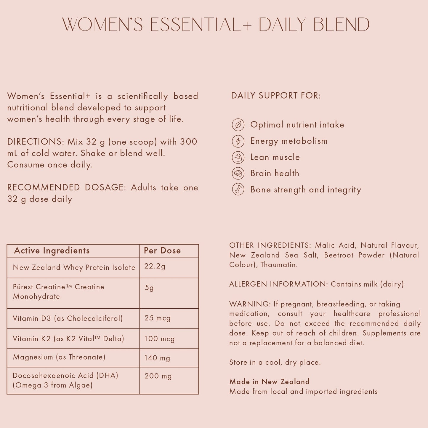 Women's Essential+ Daily Blend