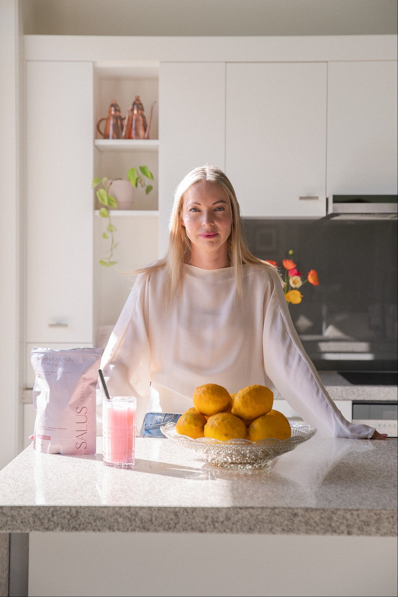 Emma Joss, founder of Salus Essentials, shares the personal health journey and extensive scientific research that inspired her simplified supplement range.