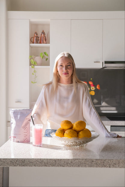 Emma Joss, founder of Salus Essentials, shares the personal health journey and extensive scientific research that inspired her simplified supplement range.